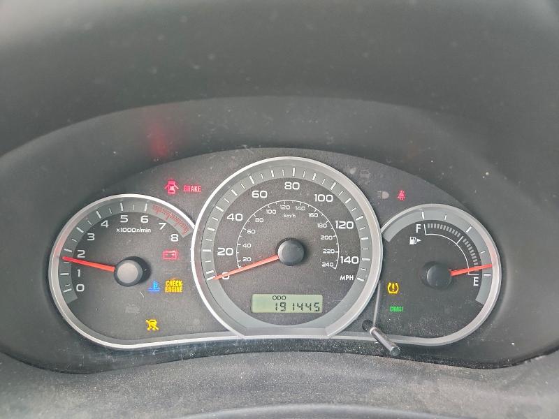 Photo 9 from auction – 2009 SUBARU IMPREZA OU with VIN JF1GH63679G819141