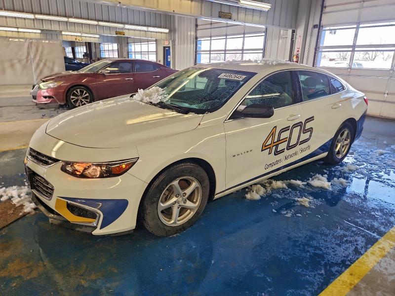 CHEVROLET MALIBU LS 2017 with VIN 1G1ZC5ST4HF218396 - Photo from auction