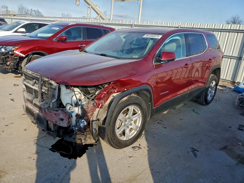 GMC ACADIA SLE 2017 with VIN 1GKKNKLAXHZ238637 - Photo from auction