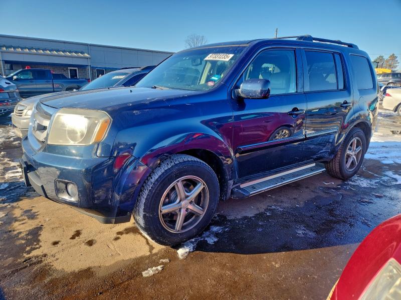 HONDA PILOT EXL 2009 with VIN 5FNYF48689B025390 - Photo from auction