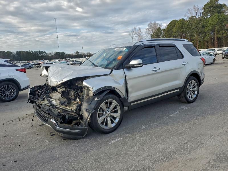 FORD EXPLORER L 2019 with VIN 1FM5K8FH7KGA17458 - Photo from auction