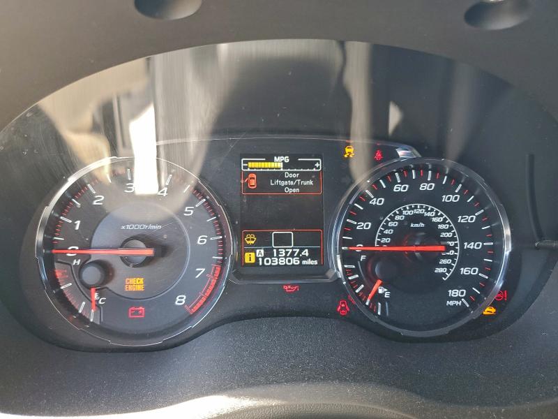 Photo 9 from auction – 2018 SUBARU WRX LIMITE with VIN JF1VA1H64J9802796