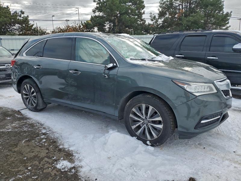 Photo 4 from auction – 2016 ACURA MDX TECHNO with VIN 5FRYD4H42GB019858