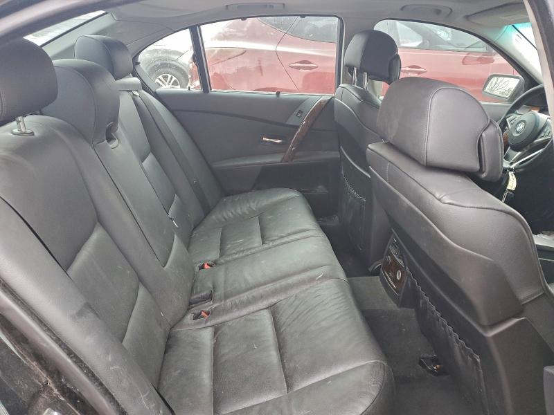 Photo 10 from auction – 2007 BMW 550 I with VIN WBANB53597CP07009