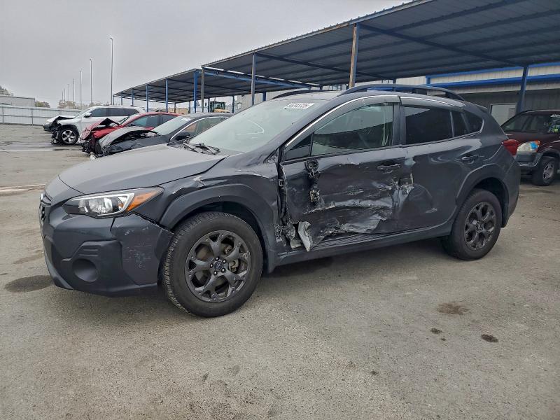 SUBARU CROSSTREK 2021 with VIN JF2GTHRC3MH351768 - Photo from auction