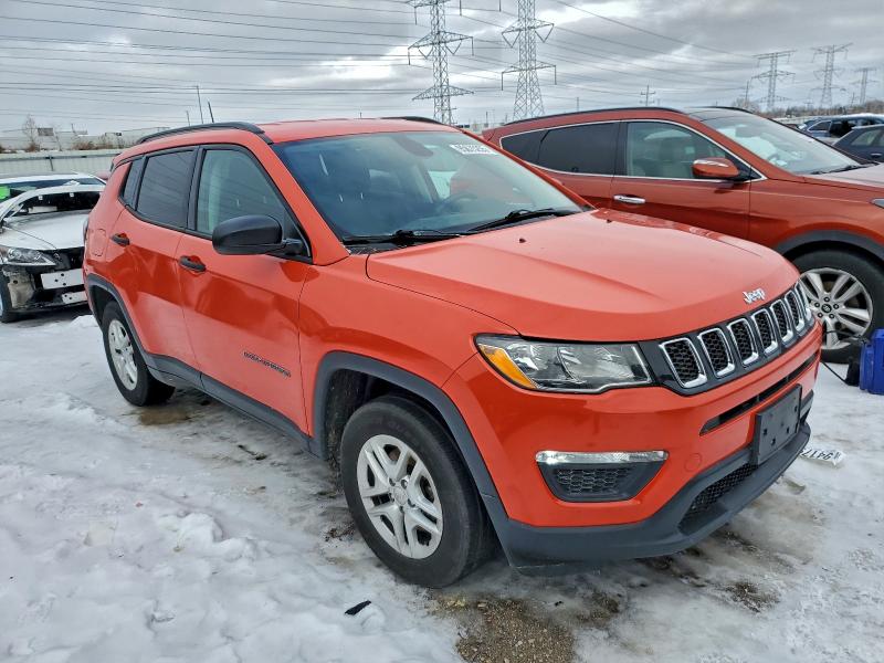 Photo 4 from auction – 2018 JEEP COMPASS SP with VIN 3C4NJCAB2JT186178