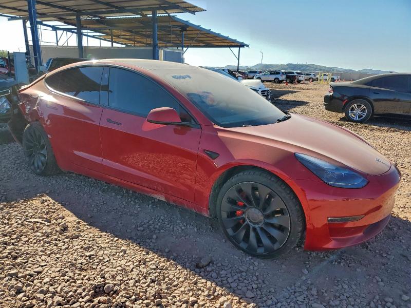 Photo 4 from auction – 2022 TESLA MODEL 3 with VIN 5YJ3E1ECXNF293518