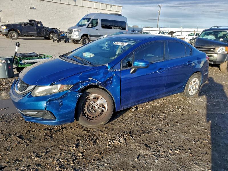 HONDA CIVIC LX 2014 with VIN 19XFB2F54EE071641 - Photo from auction