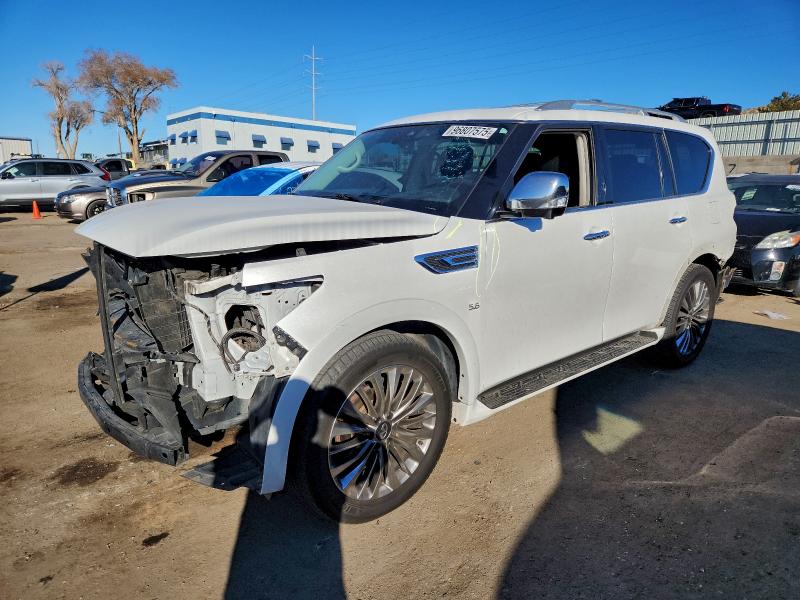 INFINITI QX80 BASE 2018 with VIN JN8AZ2NC0J9440259 - Photo from auction