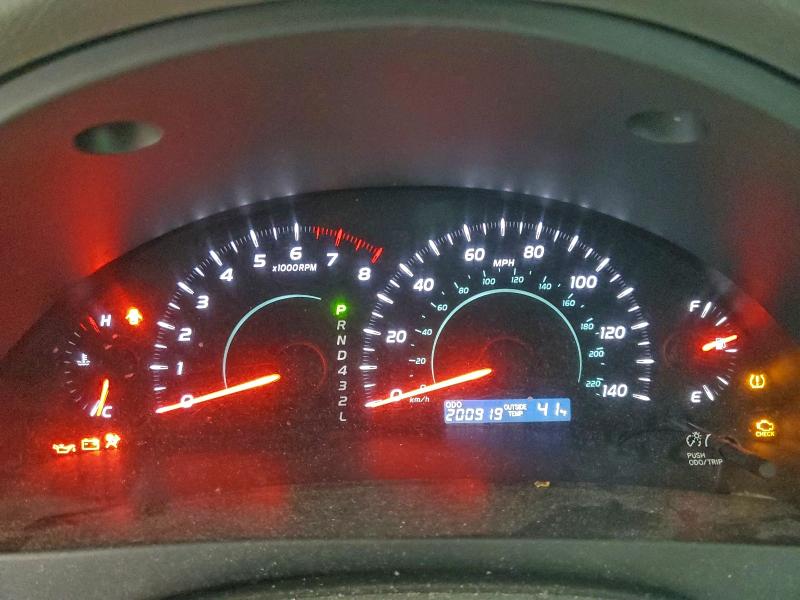 Photo 9 from auction – 2009 TOYOTA CAMRY BASE with VIN 4T1BE46K89U894468