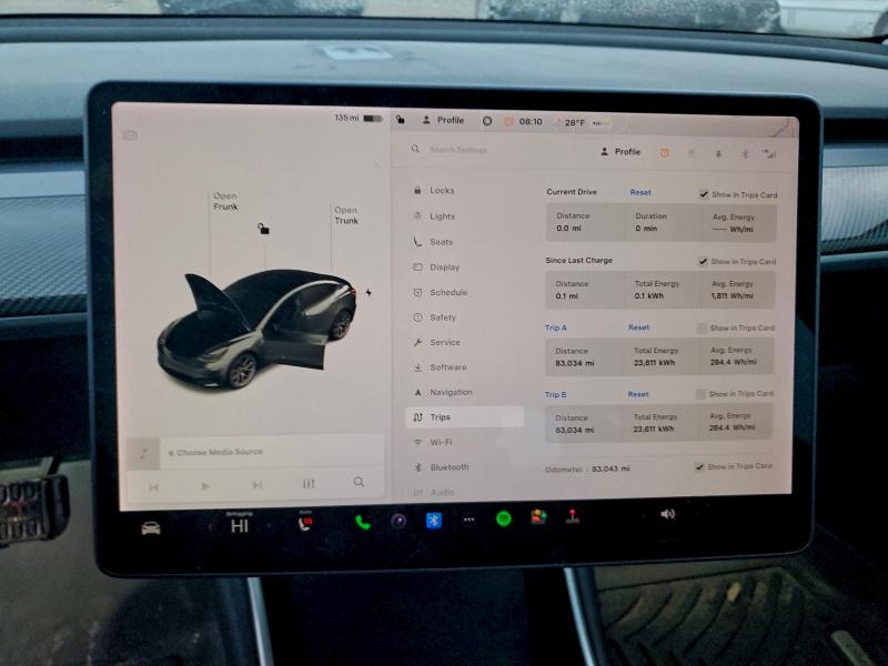 Photo 9 from auction – 2018 TESLA MODEL 3 with VIN 5YJ3E1EB9JF093120