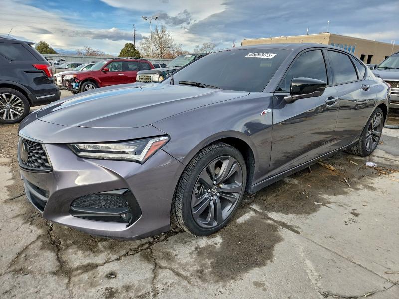 Photo 1 from auction – 2022 ACURA TLX TECH A with VIN 19UUB5F53NA004087