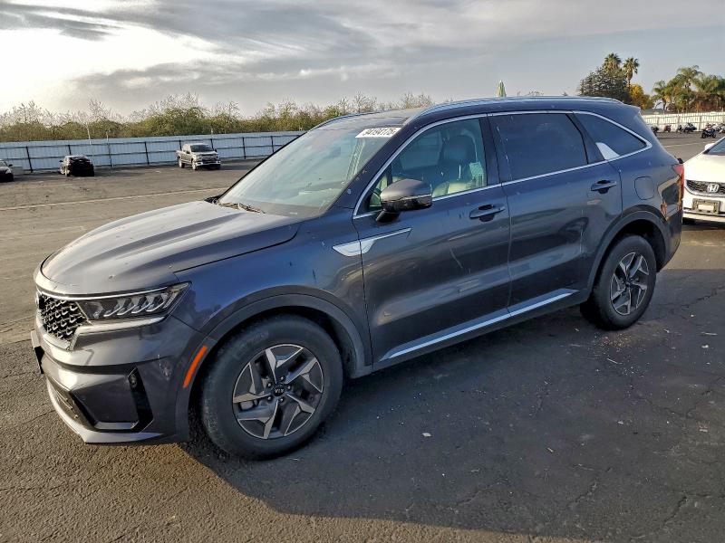 KIA SORENTO EX 2021 with VIN KNDRH4LG8M5044899 - Photo from auction