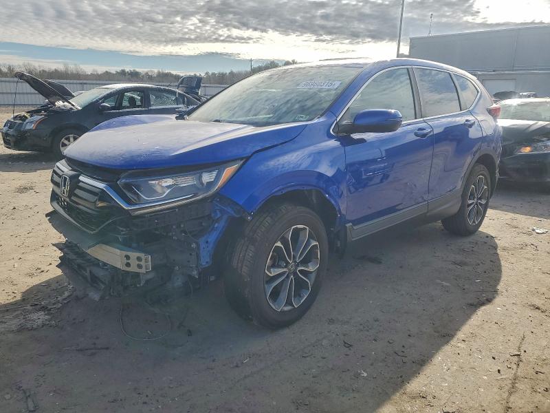 HONDA CR-V EX 2021 with VIN 7FARW2H55ME002324 - Photo from auction