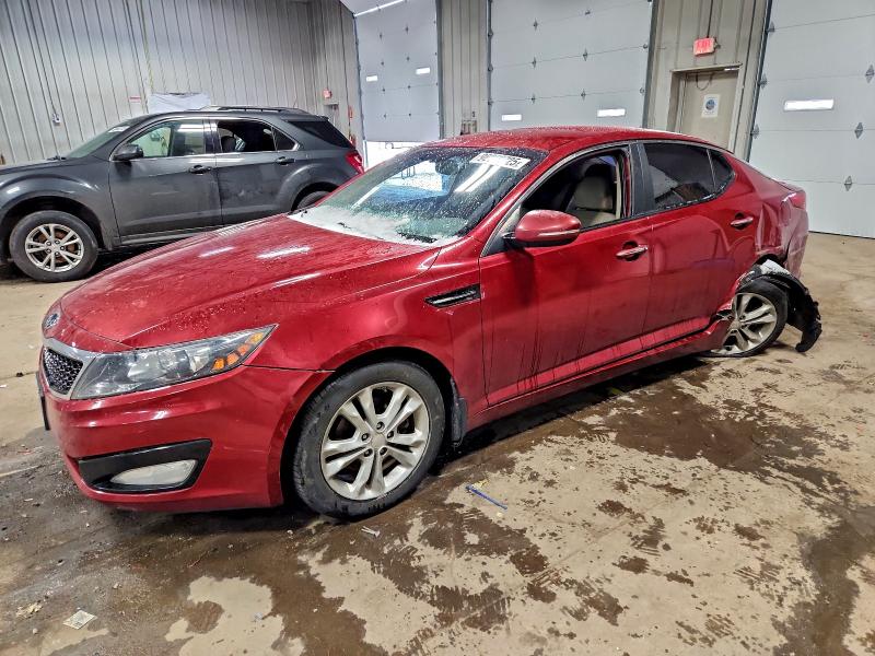 KIA OPTIMA EX 2011 with VIN KNAGN4A76B5075971 - Photo from auction