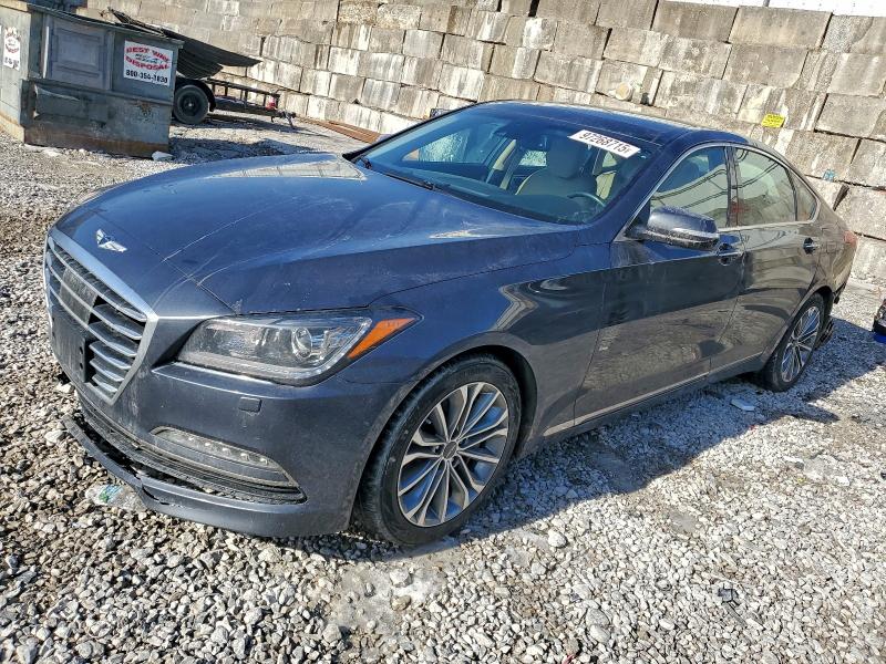 GENESIS G80 BASE 2017 with VIN KMHGN4JE4HU167057 - Photo from auction