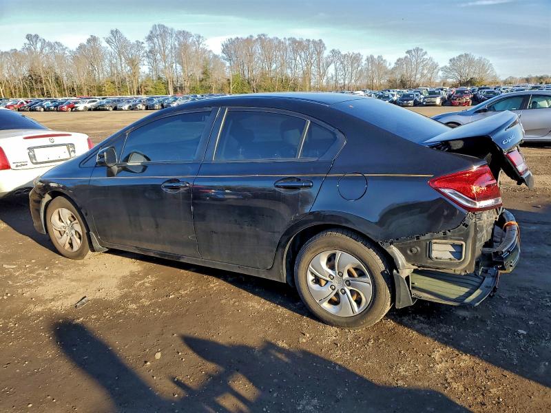 Photo 2 from auction – 2013 HONDA CIVIC LX with VIN 19XFB2F59DE275978