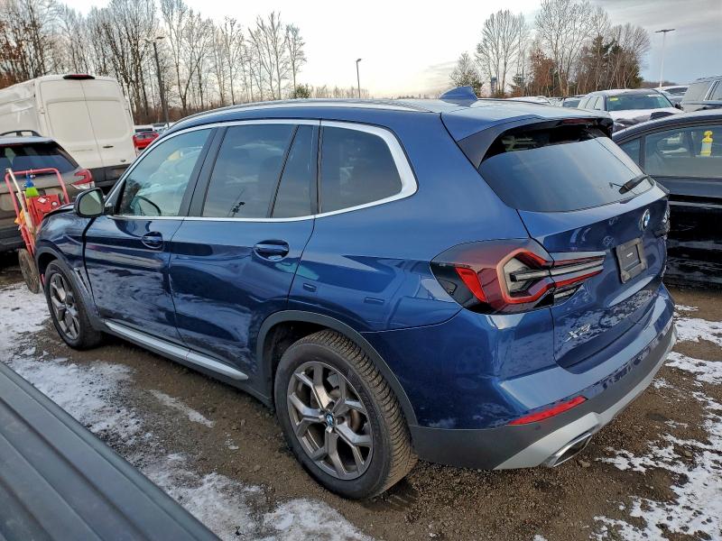 Photo 2 from auction – 2022 BMW X3 XDRIVE3 with VIN 5UX53DP09N9K59680
