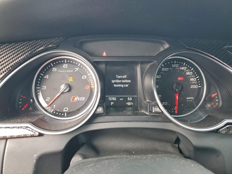 Photo 9 from auction – 2014 AUDI RS5 with VIN WUAC6AFH2EN900443