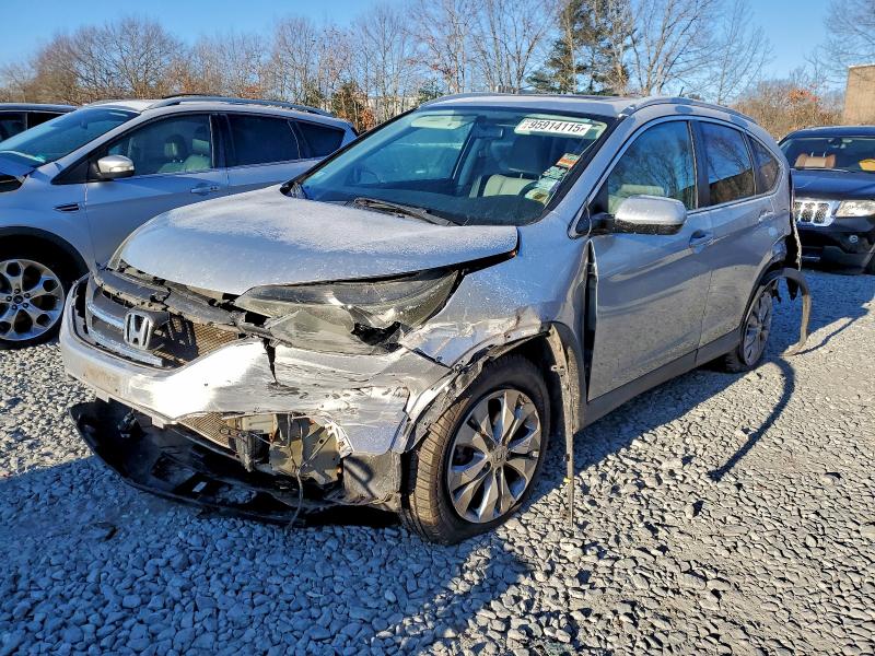 HONDA CR-V EXL 2014 with VIN 2HKRM4H72EH657767 - Photo from auction