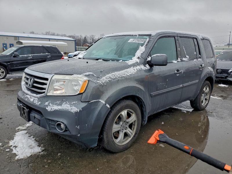HONDA PILOT EXL 2013 with VIN 5FNYF4H50DB072283 - Photo from auction
