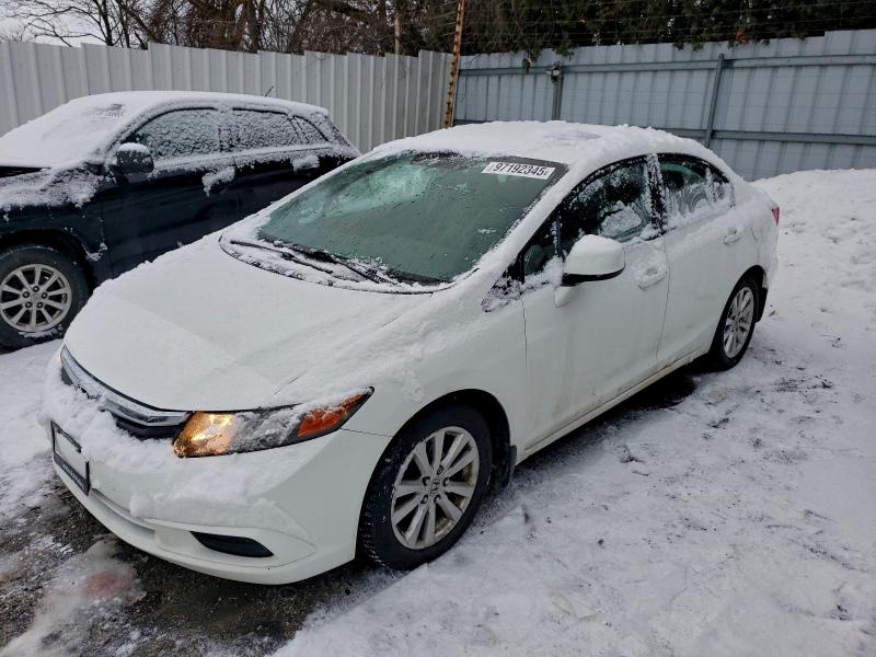 HONDA CIVIC 2012 with VIN 2HGFB2F54CH113390 - Photo from auction