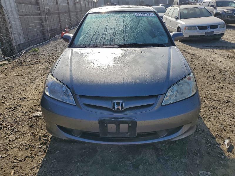 Photo 5 from auction – 2005 HONDA CIVIC EX with VIN 2HGES26705H521997