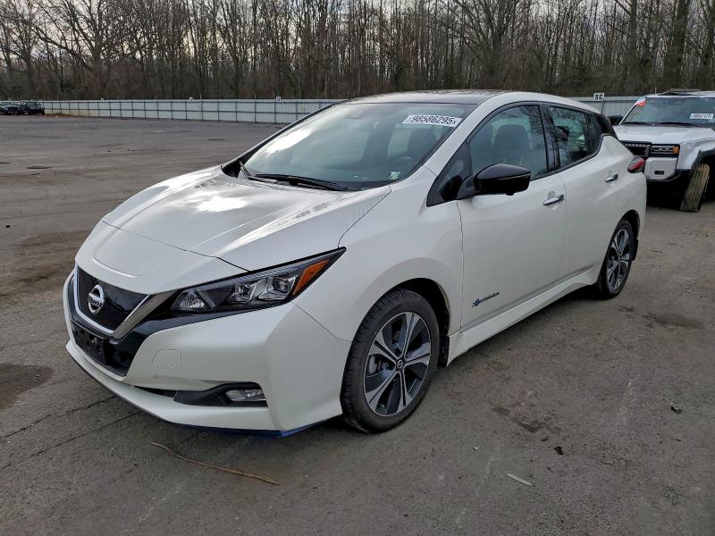 NISSAN LEAF 2019 with VIN 1N4BZ1CP9KC318896 - Photo from auction