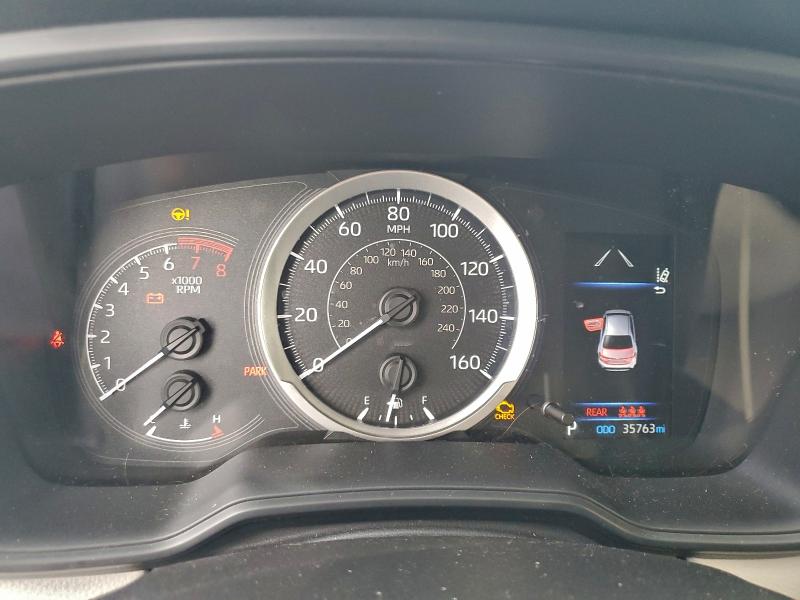 Photo 9 from auction – 2022 TOYOTA COROLLA LE with VIN JTDEPMAE2NJ228442