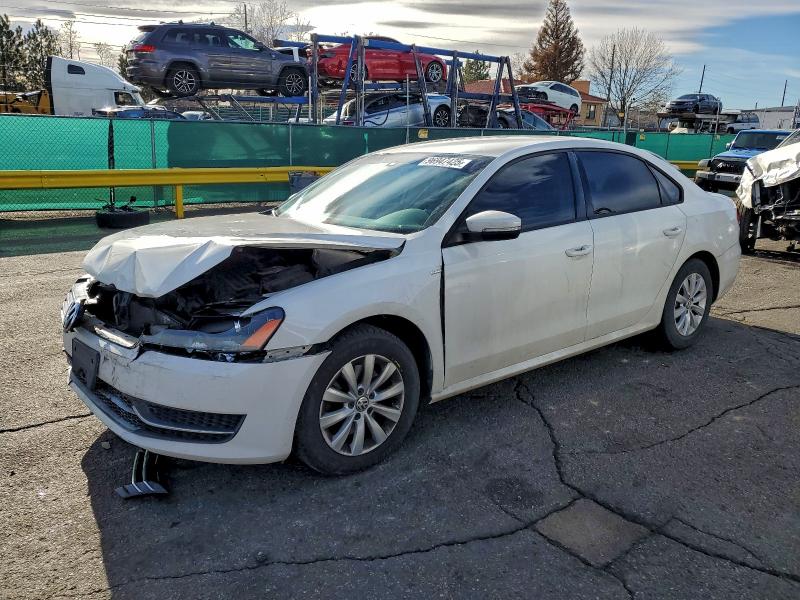 VOLKSWAGEN PASSAT S 2014 with VIN 1VWAS7A38EC091733 - Photo from auction
