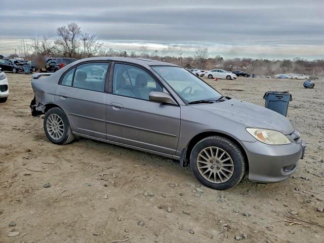 Photo 4 from auction – 2005 HONDA CIVIC EX with VIN 2HGES26705H590317