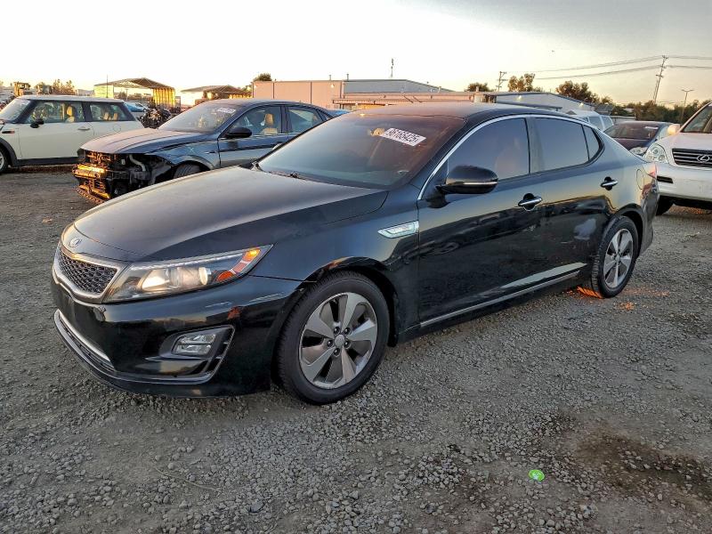 KIA OPTIMA HYB 2015 with VIN KNAGN4AD7F5080298 - Photo from auction