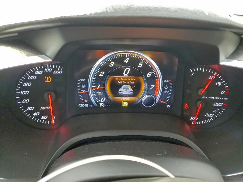 Photo 9 from auction – 2017 CHEVROLET CORVETTE S with VIN 1G1YC2D74H5108092