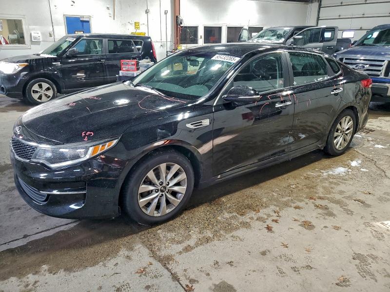 KIA OPTIMA LX 2018 with VIN 5XXGT4L36JG258042 - Photo from auction
