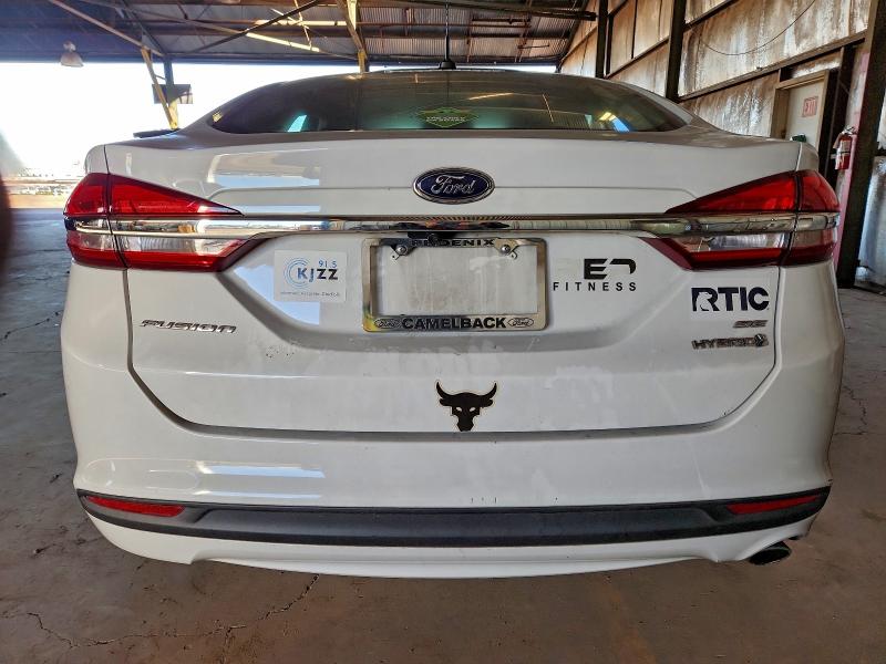 Photo 6 from auction – 2017 FORD FUSION SE with VIN 3FA6P0LU7HR374529