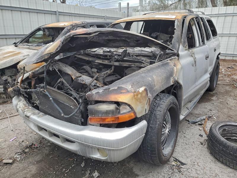 DODGE DURANGO 2003 with VIN 1D4HR58Z13F599875 - Photo from auction