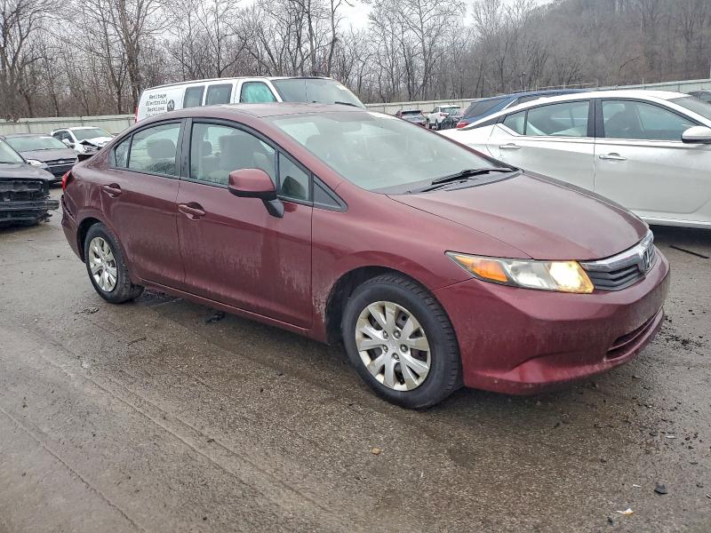 Photo 4 from auction – 2012 HONDA CIVIC LX with VIN 19XFB2F55CE326763