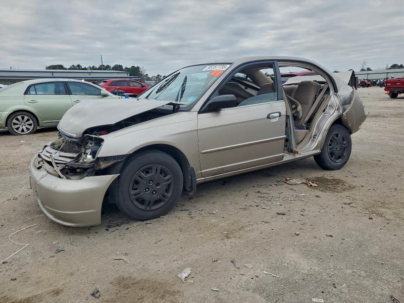 Photo 1 from auction – 2002 HONDA CIVIC LX with VIN 1HGES165X2L074313