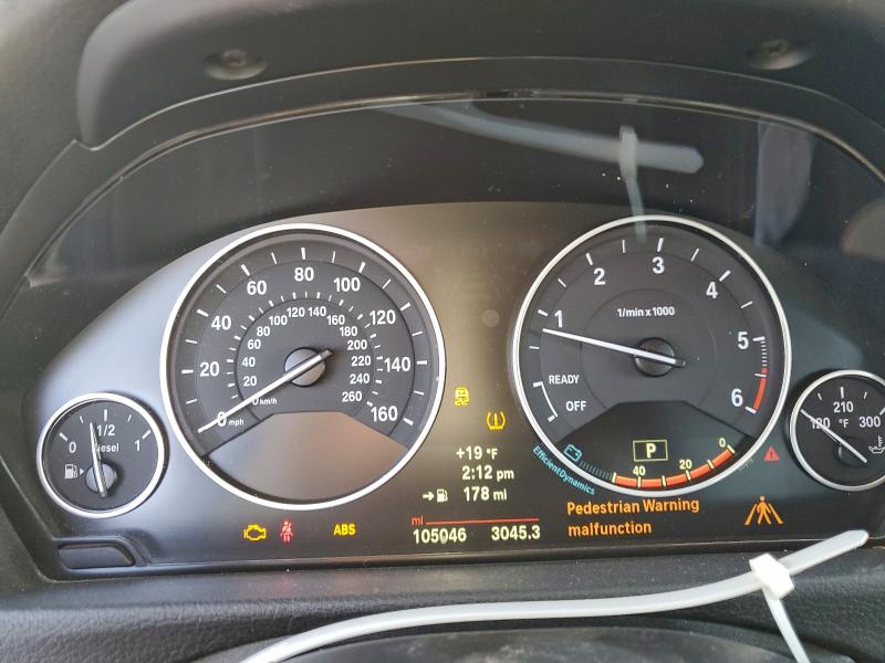 Photo 9 from auction – 2014 BMW 328 D XDRI with VIN WBA3K5C50EK300240