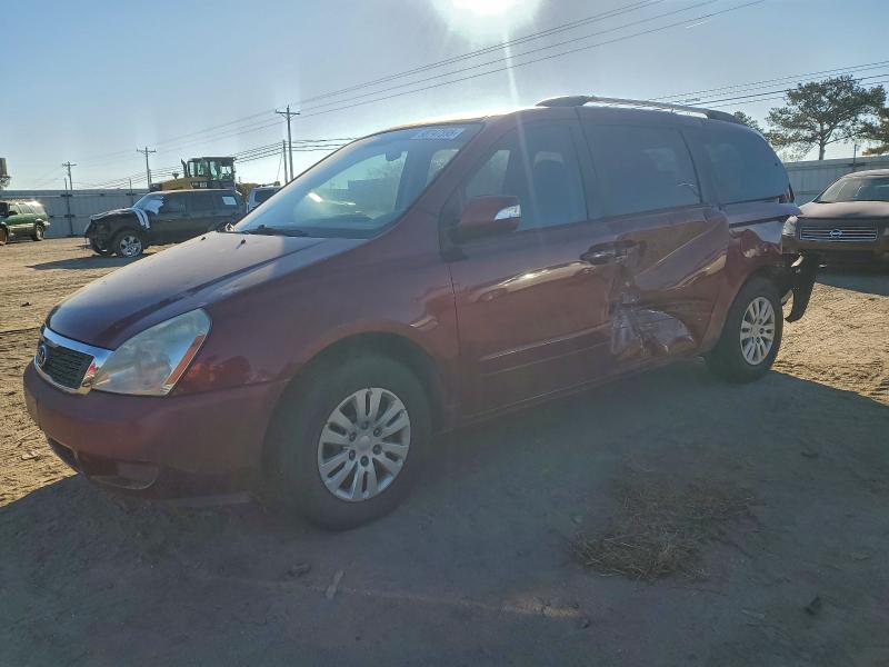 KIA SEDONA LX 2012 with VIN KNDMG4C70C6476179 - Photo from auction