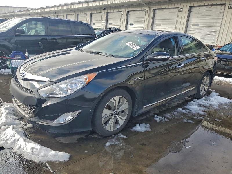 HYUNDAI SONATA HYB 2014 with VIN KMHEC4A41EA115855 - Photo from auction
