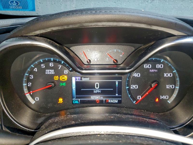 Photo 9 from auction – 2016 CHEVROLET IMPALA LT with VIN 2G1115S34G9106255