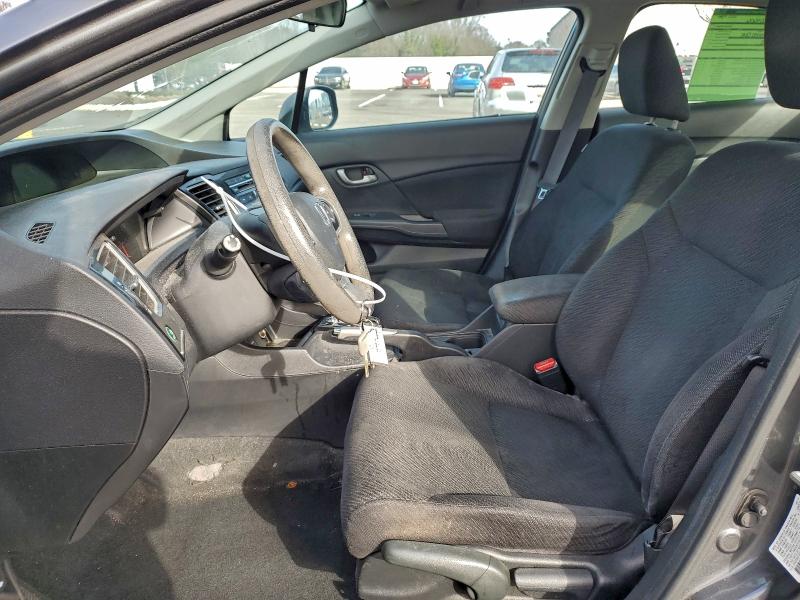 Photo 7 from auction – 2013 HONDA CIVIC with VIN 2HGFB2F50DH581523