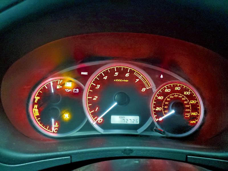 Photo 9 from auction – 2008 SUBARU IMPREZA WR with VIN JF1GE75678G507380
