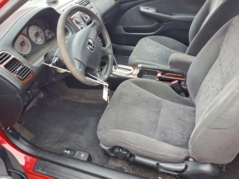 Photo 7 from auction – 2001 HONDA CIVIC EX with VIN 1HGEM22901L031381