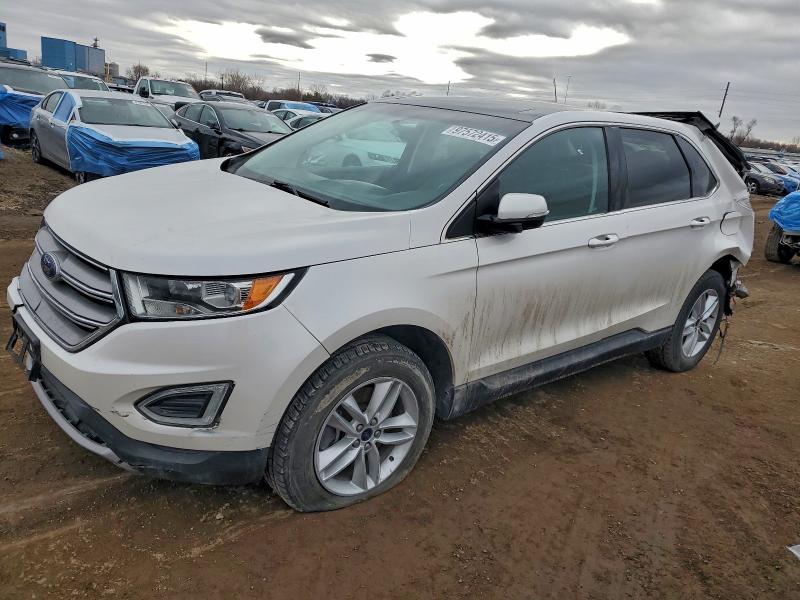 FORD EDGE SEL 2015 with VIN 2FMTK4J9XFBB71448 - Photo from auction