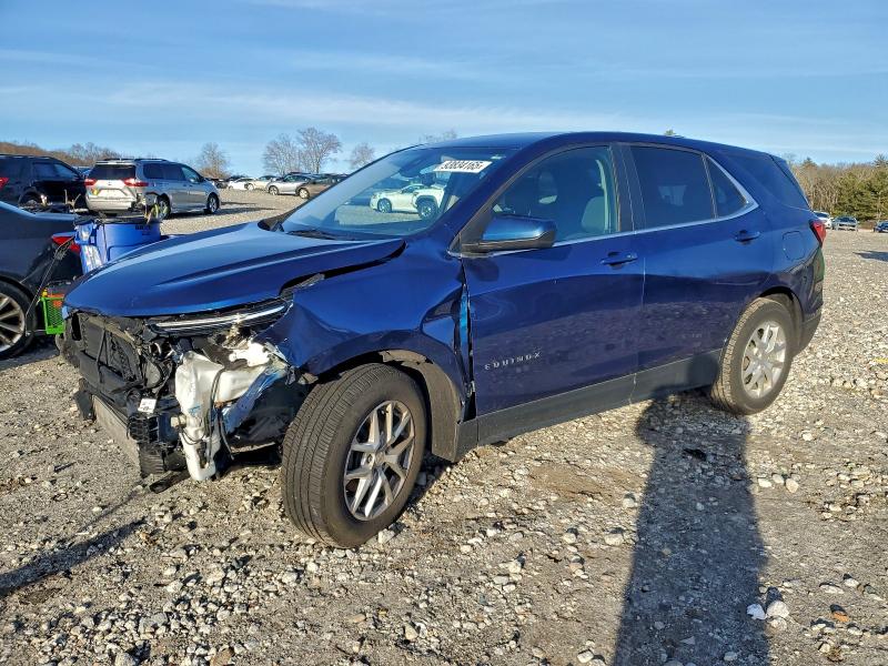 CHEVROLET EQUINOX LT 2022 with VIN 3GNAXUEV2NL121528 - Photo from auction