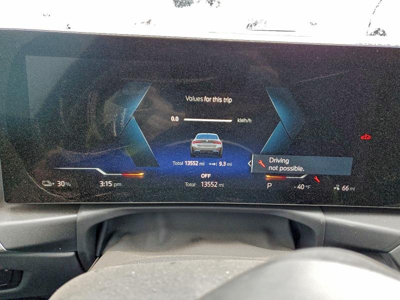 Photo 9 from auction – 2024 BMW I4 with VIN WBY83FB03RFS88261