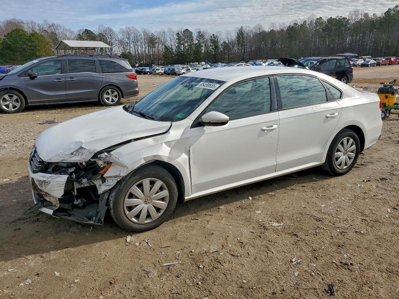 VOLKSWAGEN PASSAT S 2012 with VIN 1VWAH7A3XCC100847 - Photo from auction