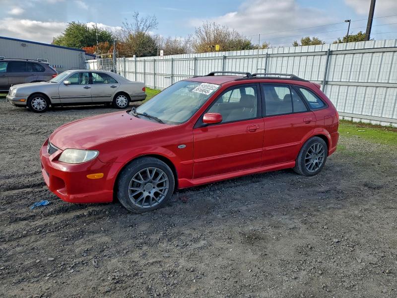 MAZDA PROTEGE PR 2002 with VIN JM1BJ245521616264 - Photo from auction